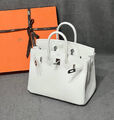 Сумка Hermès Birkin 25 женский кожа белый 116974-4