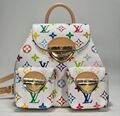 Рюкзак Louis Vuitton женский кожа белый 175842-1