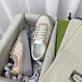 Женские кроссовки Gucci женский кожа графитовый n3019070-1-4