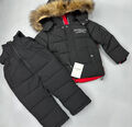 Детский комплект Moncler черный,серебристый 165620