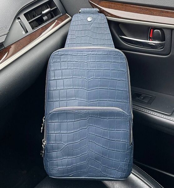 Мужская сумка слинг Louis Vuitton мужской кожа синий 113430