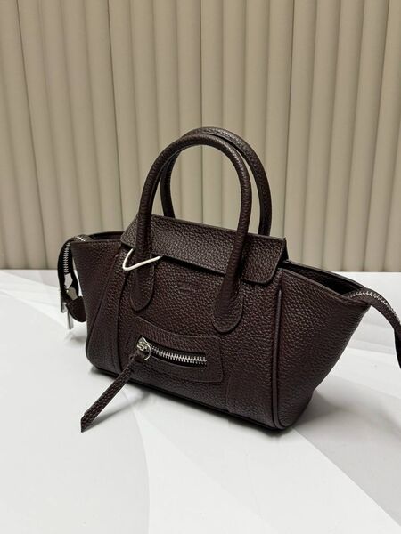 Сумка Celine женский кожа темно-коричневый p3974608-1-2
