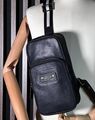 Мужская сумка слинг Bally мужской кожа черный 136554-1