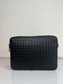 Мужская сумка мессенджер Bottega Veneta мужской кожа черный 149914-2
