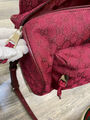 Дорожная сумка Gucci женский текстиль бордовый 172593-5