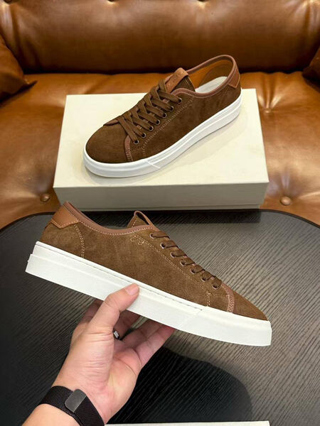 Мужские кеды Santoni мужской замша 194721-3