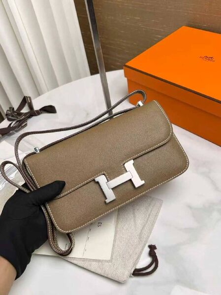 Сумка Hermès женский кожа бежевый z0634887-1-2