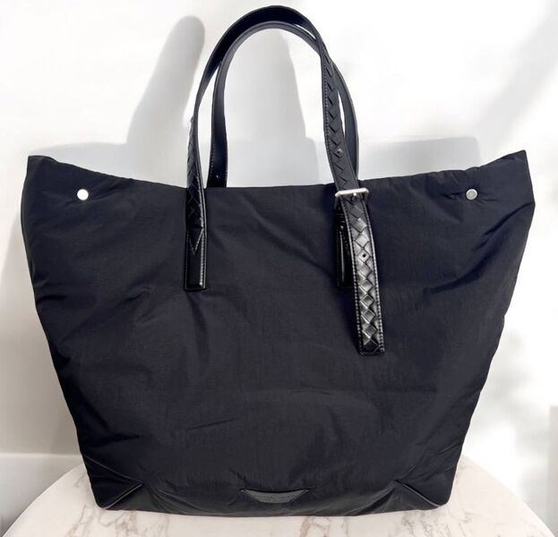 Сумка Bottega Veneta женский нейлон черный 171128