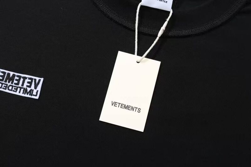Футболка Vetements женский черный x6088318-1-2