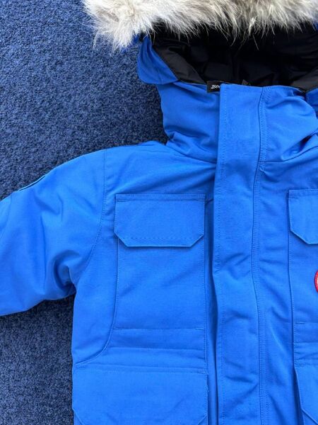 Детский пуховик Canada Goose Expedition Kids Parka синий j2037785-1-3