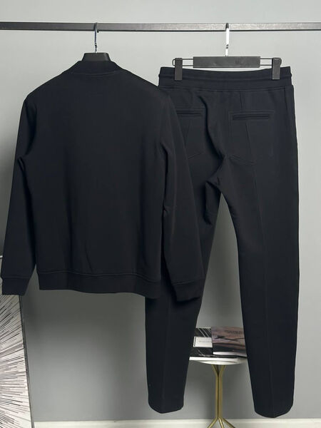 Мужской костюм Brunello Cucinelli мужской черный 134407-2