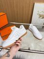 Женские кроссовки Hermes женский кожа белый e1982309-1-5