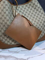 Сумка Gucci женский кожа бежевый 175446-4