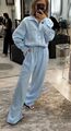 Костюм Schiaparelli женский бирюзовый 191366-1