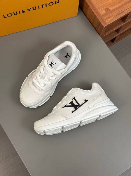 Мужские кроссовки Louis Vuitton Classic мужской кожа белый v5046777-1-5