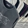 Мужской лонгслив Balenciaga мужской черный b7020367-1-4