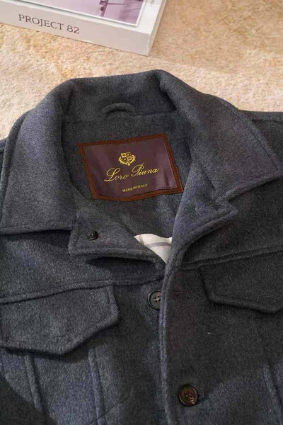Мужская куртка Loro Piana мужской графитовый 172986-4