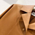 Куртка Loewe женский кожа бежевый 156757-6