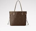 Сумка Louis Vuitton Neverfull Inside Out MM женский кожа коричневый T754989-1-4