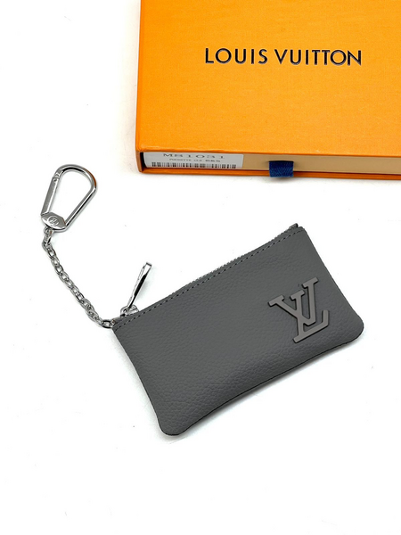 Ключница Louis Vuitton женский кожа бордовый 26233-3