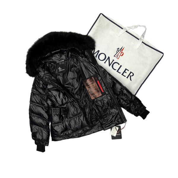 Пуховик Moncler женский черный 171664-2