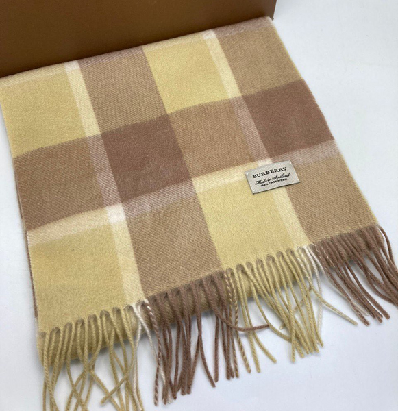 Мужской шарф Burberry мужской бежевый 54173