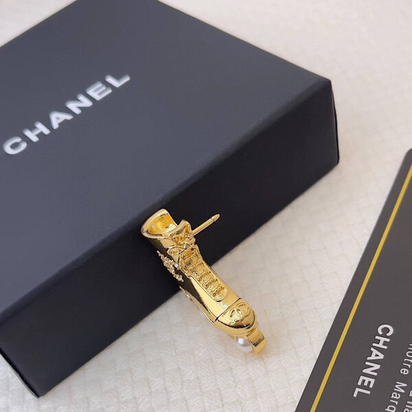 Брошь-кулон Chanel бронзовый 137460-7