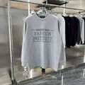Мужской лонгслив Balenciaga мужской серый p9224702-1