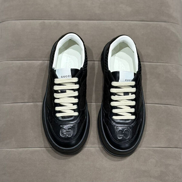 Кеды Gucci женский кожа черный 112908-3