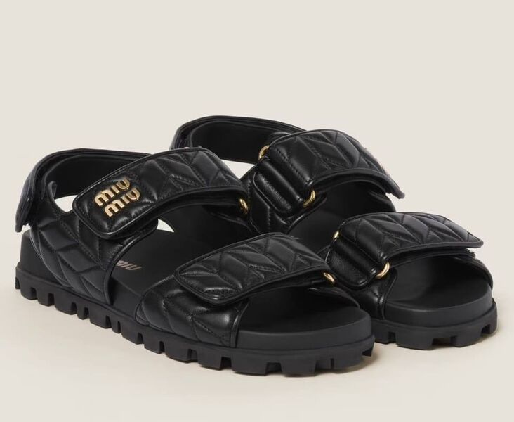 Сандалии Miu Miu 146064