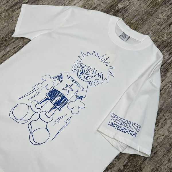 Мужская футболка Vetements мужской белый 144754-2