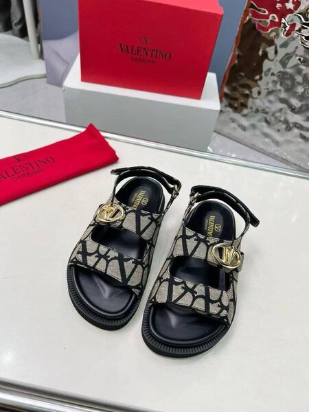 Женские сандалии Valentino женский текстиль q5962356-1-3