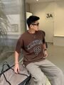 Мужская футболка Balenciaga мужской коричневый m1632652-1-6