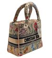 Сумка Christian Dior Lady женский текстиль бежевый 106902-1