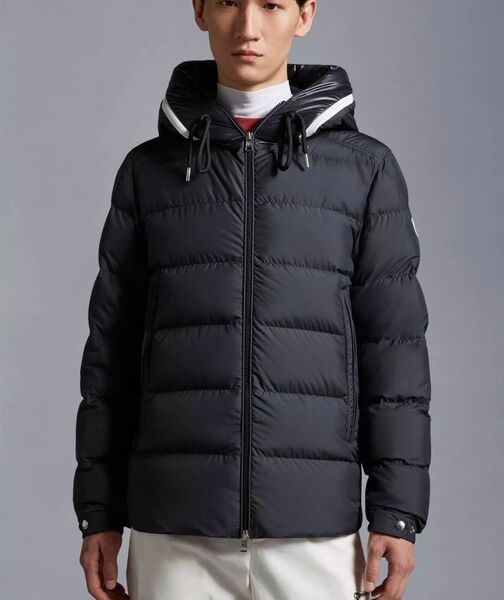 Мужской пуховик Moncler мужской черный 132336