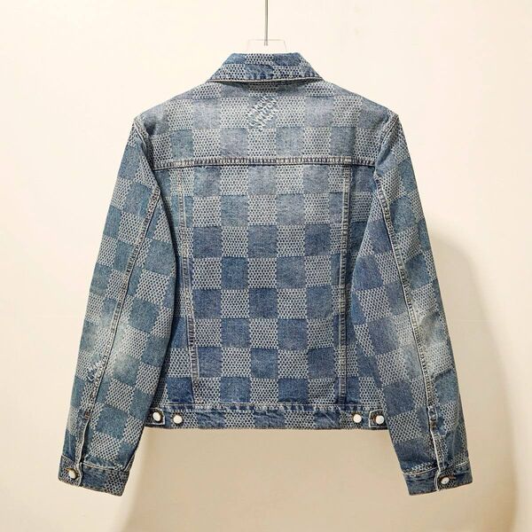 Мужская джинсовка Louis Vuitton мужской джинса бирюзовый n9346576-1-4