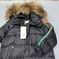 Детский пуховик Gucci черный 177445-2