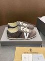 Женские кеды Brunello Cucinelli женский замша серый i4111362-1-2