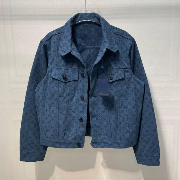Мужская джинсовка Louis Vuitton мужской бирюзовый t0466771-1-4