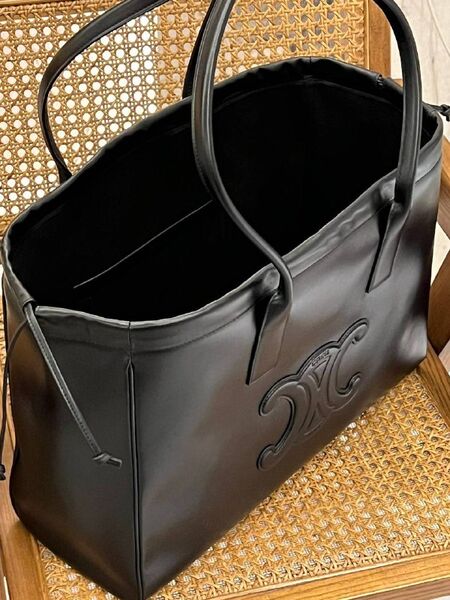 Сумка Celine женский кожа черный 124067-4