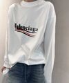Лонгслив Balenciaga женский белый c2487026-1-3
