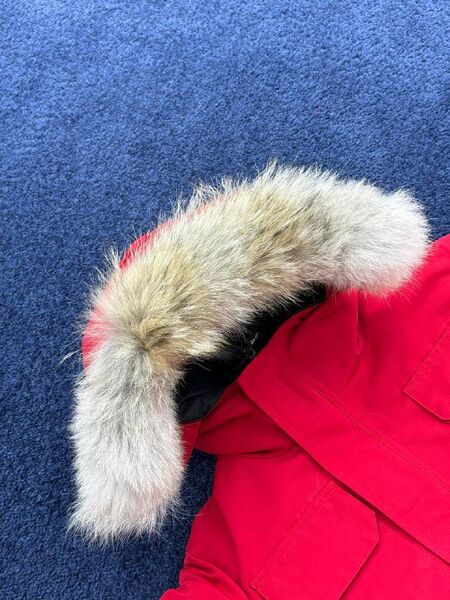 Детский пуховик Canada Goose Expedition Kids Parka бордовый c8278815-1-3