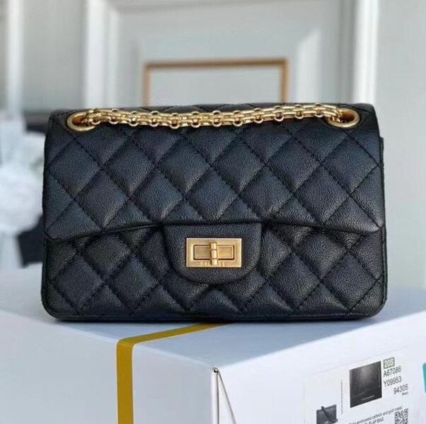 Сумка Chanel Vintage 20 женский кожа черный 73311