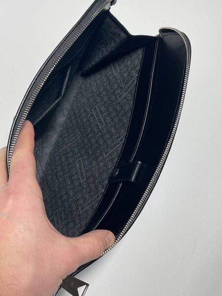 Мужская папка Bottega Veneta мужской кожа черный 149931-5