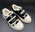 Кроссовки Chanel женский замша черный 129269-1
