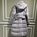 Пуховик Brunello Cucinelli женский графитовый 62296-4