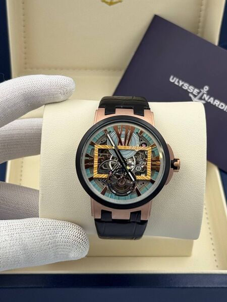 Мужские часы Ulysse Nardin мужской черный b2766235-1