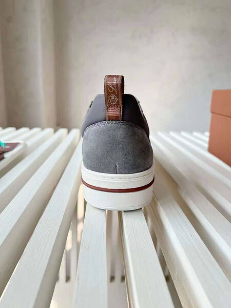 Мужские кеды Loro Piana мужской нейлон графитовый 145748-8
