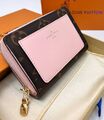Кошелек Louis Vuitton женский канва розовый 177888-1