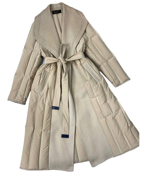 Пальто Loro Piana женский бежевый 131505